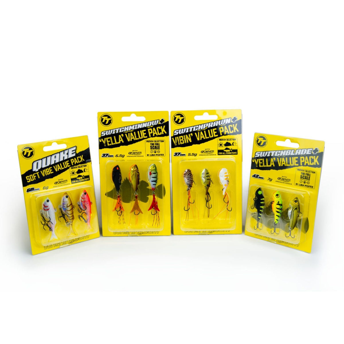TT Fishing > Lure Value Packs — Tackle Tactics