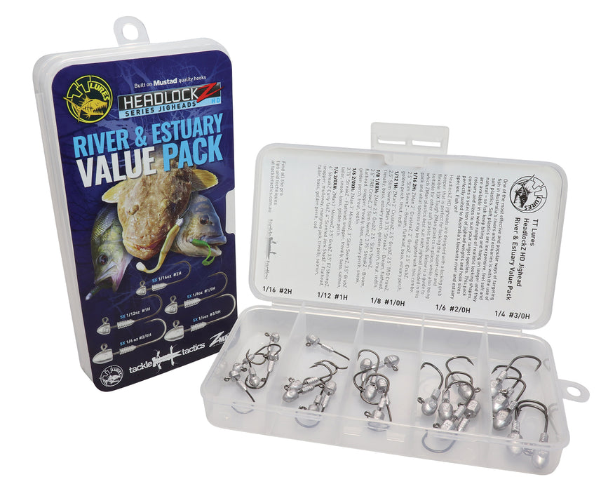 Tackle Tactics TT Headlockz HD Jig Head 3/8 oz 7/0 3/pack (3276 Tackle Tactics TT Headlockz HD Jig Head 3/8 oz 7/0 3/pack (3276