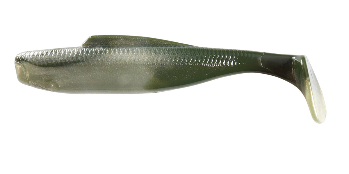 Z-Man DieZel MinnowZ 7 Pouces – Leurre Souple Nageant Pour Gros Bass, Muskie Et Brochet (Pack De 3, Coloris Gold Boy)