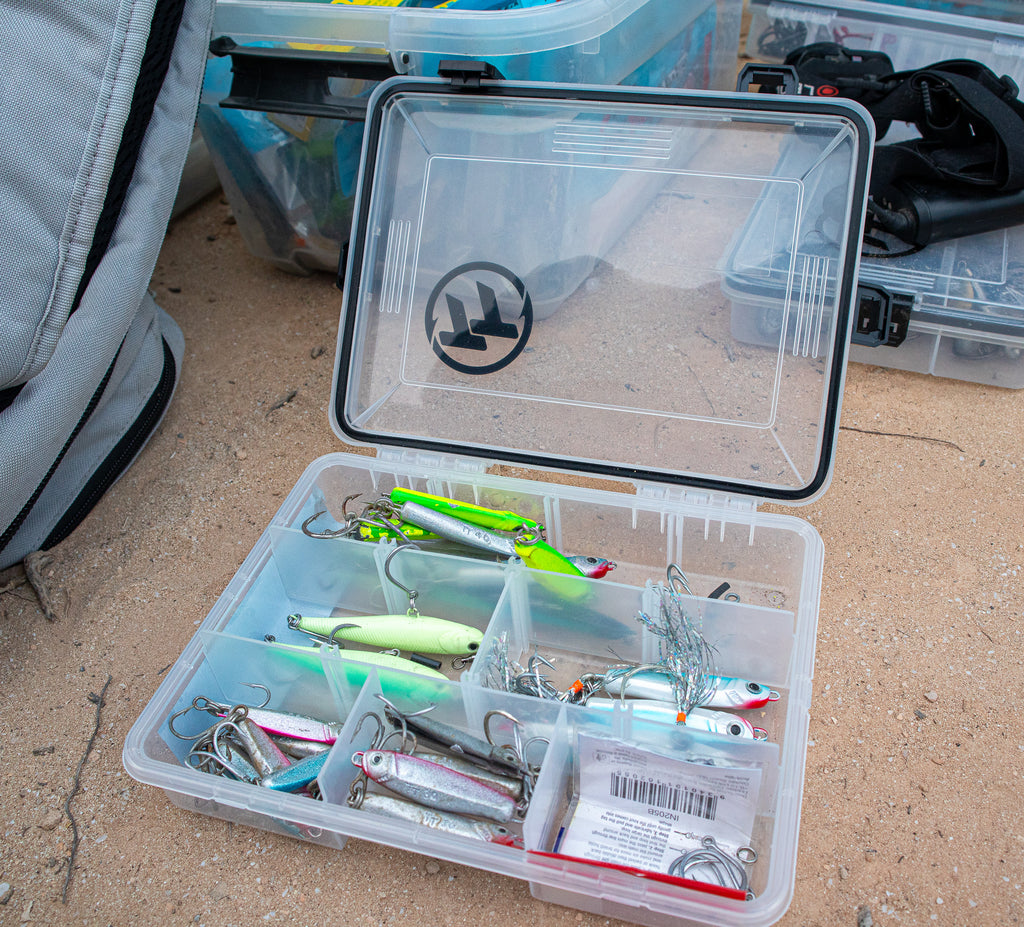aluminium fishing tackle boxes RUNCL Box, Waterproof Tray for Jigs Lures, Thicker Floating Tackle Utility Box with Adjustable Dividers, 3600/3700/Large 3700 Size : Sports & Outdoors Arctic White aluminum framed tackle box stores (4) Plano trays for organized tackle Camo Lures Finesse Tackle Box