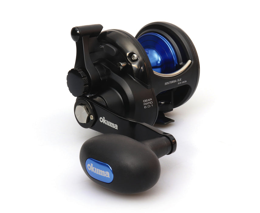 Trolling Reel Reel Okuma Solterra SLX High Speed Open Top Frame