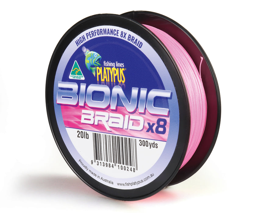PLATYPUS BIONIC X8 BRAID — Tackle Tactics