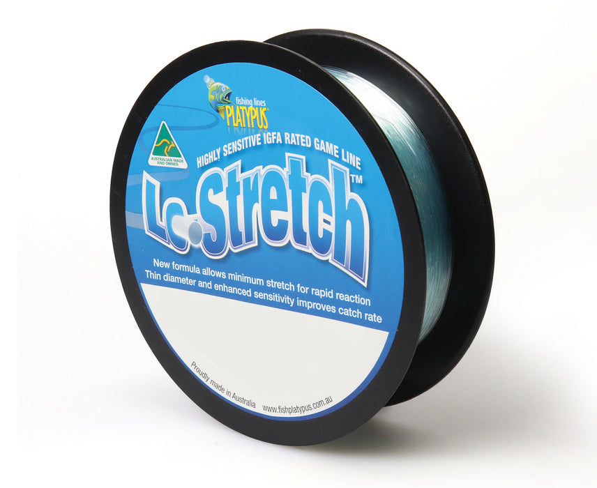 PLATYPUS LO-STRETCH MONOFILAMENT — Tackle Tactics