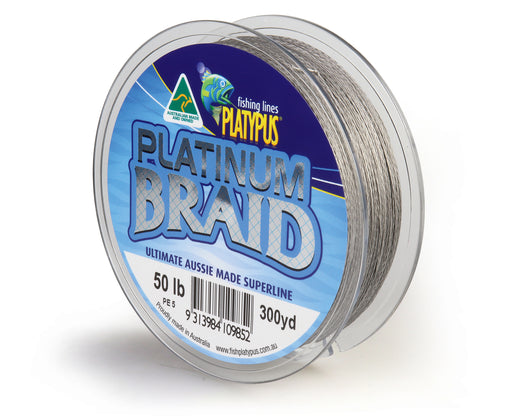 best braided fishing line australia Platypus Pulse X8 White 1000m Fisho's Tackle World 250m Spool of 10lb Mustad