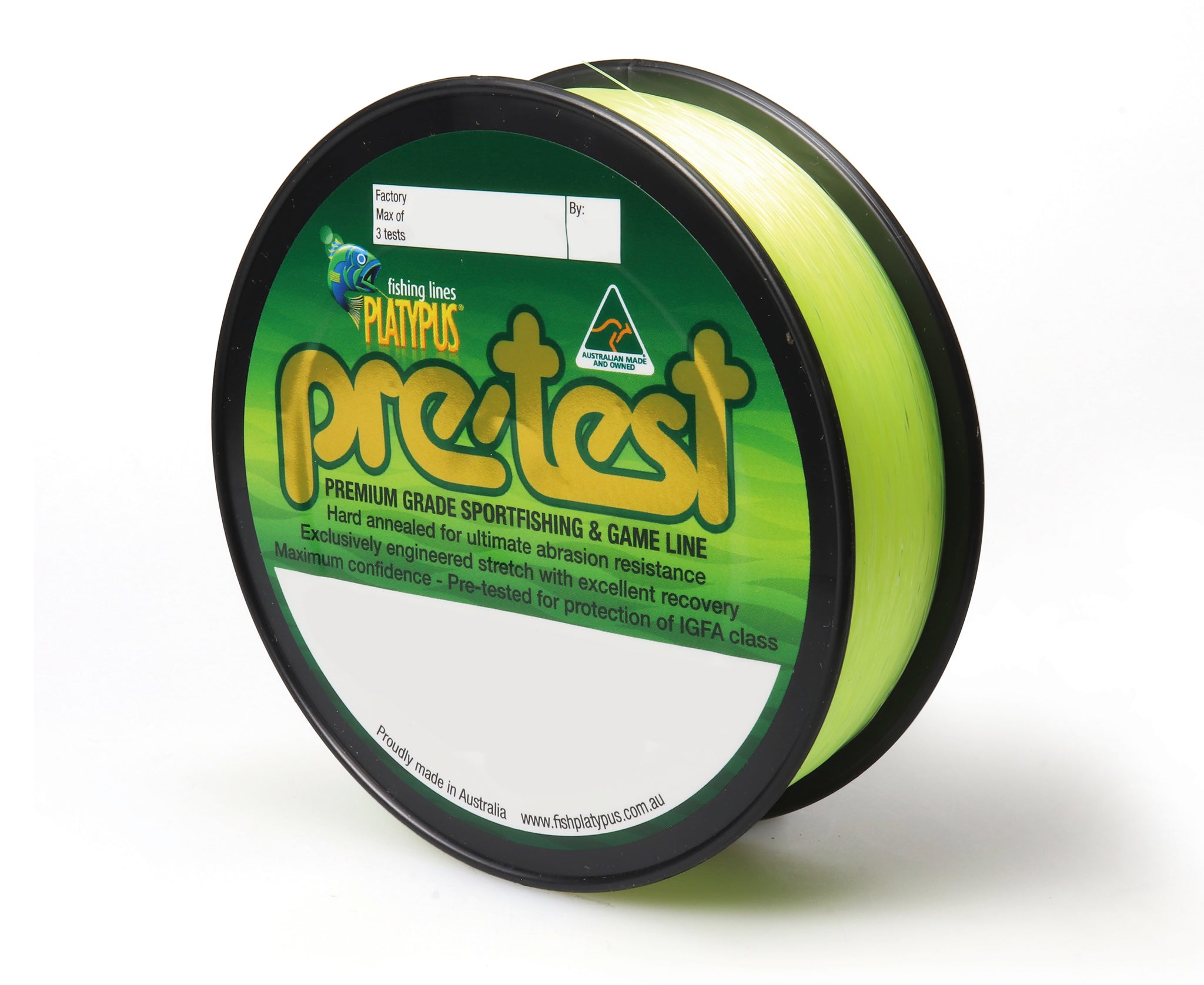 Platypus Fishing Lines — Tackle Tactics